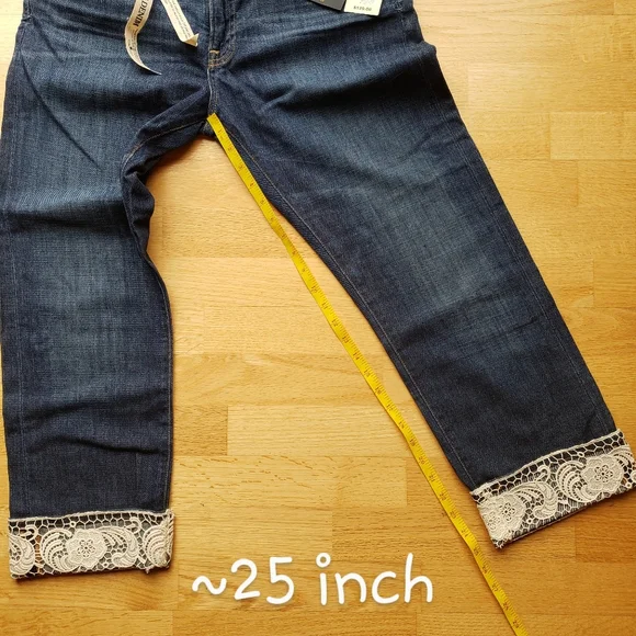 NWT Lucky Brand Jean Capris - Picture 12 of 12